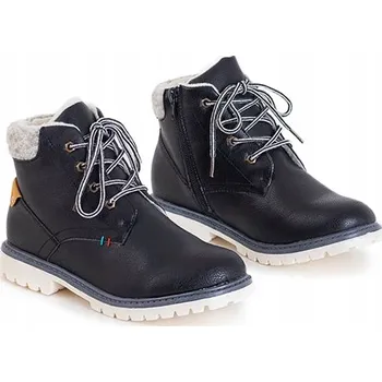Chlapecké polobotky Royalfashion dětské boty eko kůže velikost 34