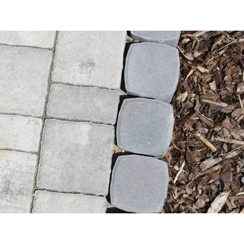 Zahradní obrubník Palisáda betonová BEST PREMIUM antracit 110×110×400 mm