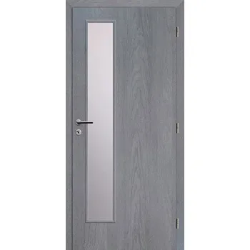 Interiérové dveře SOLODOOR Dveře Klasik 5 earl grey fólie, 80P