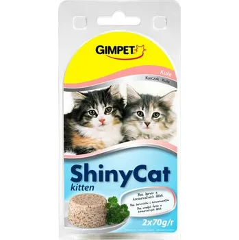 Krmivo pro kočku Gimpet ShinyCat Junior kure 2×70 g 1 kus