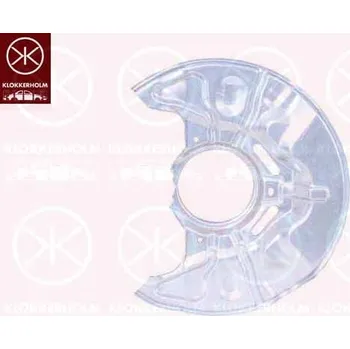 Brzdový kotouč Ochranný plech proti rozstřikování, brzdový kotouč AGB 8125OT-1