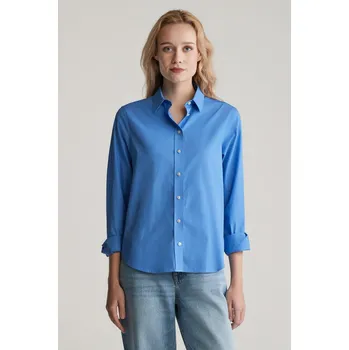 Dámská košile KOŠILE GANT REG POPLIN SHIRT PERFECT BLUE