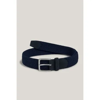 Opasek OPASEK GANT ELASTIC BRAIDED BELT EVENING BLUE