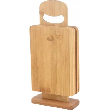 Kuchyňské prkénko Krájecí prkénko Mondex dřevěné, sada 4 ks