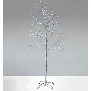 Vánoční stromek STROM MAGICHOME CHERRY TREE, vnější, 192 LED, studená bílá, 180 cm