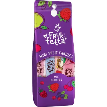 Sergio ovocný snack Frukfetta MIX BERRIES 120g