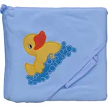 Froté ručník - Scarlett kačenka s kapucí - modrá