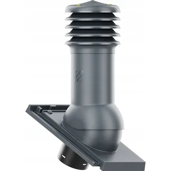 Vrták Větrací komín fi125 HiVent pro střešní tašky CREATON DOMINO Břidlicová Glazura