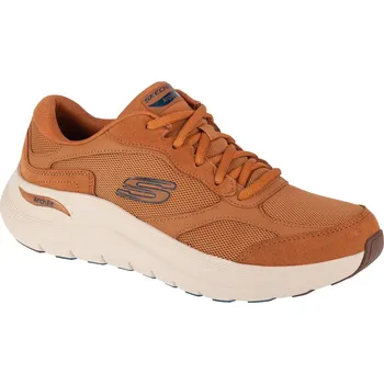 Pánské tenisky Oranžové volnočasové tenisky Skechers Arch Fit 2.0 - The Keep 232702-WSK Velikost: 42,5