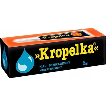 Průmyslové lepidlo Vteřinové lepidlo Kropelka Bleskové V Tubě Keramika Dřevo Kov 2 ml