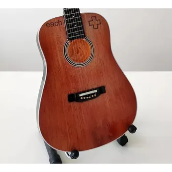 Elektrická kytara Miniatura kytary Music Legends PPT-MK198 Ed Sheeran Martin LX1E Signature