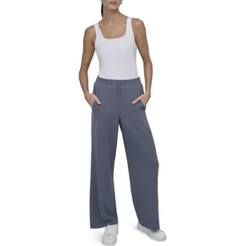 TEPLÁKY DKNY HIGHLINE RIB HW PANT TURBULENCE