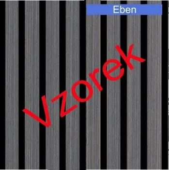 akustický panel Malý vzorek - Odhlučňovací akustický protihlukový panel - eben