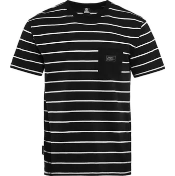 Pánské tričko Triko Alpha - black stripes velikost XL