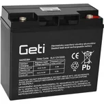 Baterie olověná 12V 20Ah Geti pro elektromotory