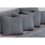 Podpěrová s.r.o. Polštář DELUXE STONE GREY Velikost: Povlak na polštář 50x70 cm STONE