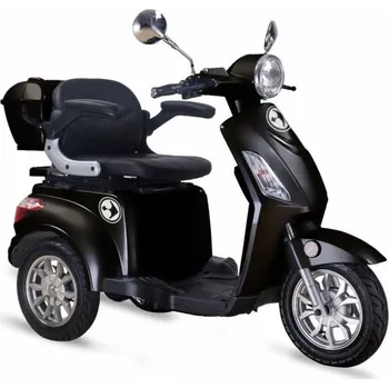 malá motorka Elektro-skútr Tres Barton Motors Černá s kufrem 2025