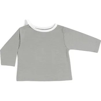 Kojenecké oblečení Jetex Kojenecká košilka na zavazování z úpletu MAKO šedá Rozměr: 50