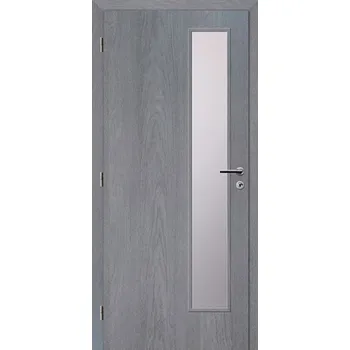 Interiérové dveře SOLODOOR Dveře Klasik 5 earl grey fólie, 90L