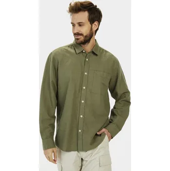 KOŠILE CAMEL ACTIVE LONGSLEEVE SHIRT DUSTY KHAKI