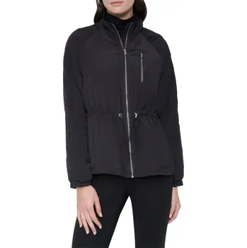 Dámská větrovka BUNDA DKNY L/S CRINKLE SHORT AN BLACK