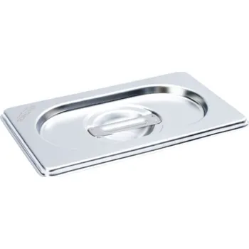 Plech na pečení TOMGAST Víko nerezové GN 1/9 VL-19001