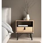 Falco Noční stolek Rain 1s jackson hickory