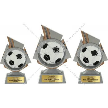 Figurka Sada 3D prostorových figurek Fotbalový míč 20-17-15 cm + TABULKY