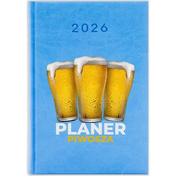 Kalendář Knižkový kalendář 2026 A5 FunnyCase modrý