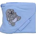 Froté ručník - Scarlett zajíc s kapucí - modrá