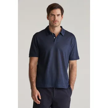 POLOKOŠILE GANT LINEN SS POLO EVENING BLUE