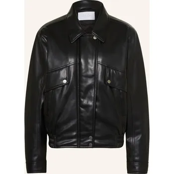 Lala Berlin Dámská Bunda Julien V Koženém Vzhledu, černá, 40