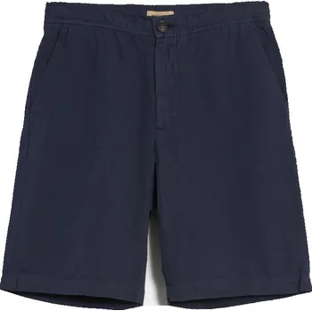Pánské kraťasy ŠORTKY WOOLRICH LINEN BLEND SHORTS DREAM BLUE