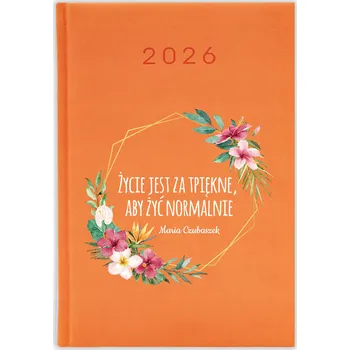 Kalendář Knižkový kalendář 2026 A5 FunnyCase modrý