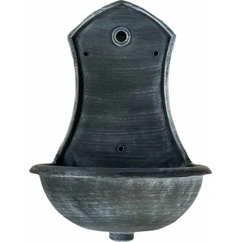 Umyvadlo ROTO Zahradní Umyvadlo SATURN, stříbrná patina