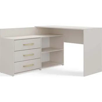 Psací stůl Falco Psací stůl s komodou Dado kašmír