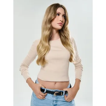 Módní doplněk Sinsay - Pásek se zlatou sponou - černá - 649EJ-99X - 649EJ-99X-S