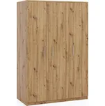 GIB Skříň Nobby SZ3D Barevné provedení: dub Artisan, KONTEJNER do SKŘÍNĚ: BEZ kontejneru