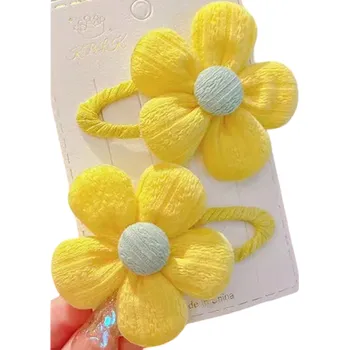 Sponky do vlasov FL 38243 Žlutá