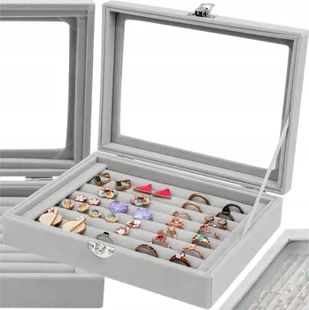 Šperkovnice ŠPERKOVNICE POUZDRO KRABIČKA ORGANIZÉR NA PRSTENY - ZDE NABÍZÍM POUZE ŠPERKOVNICI