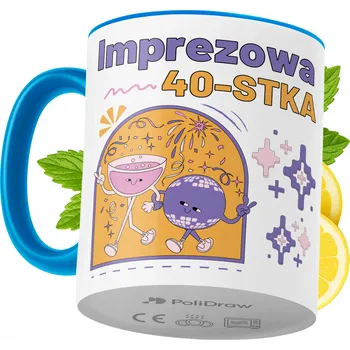 Hrnek Polidraw Hrnek Polidraw Narozeniny40 keramika 330 ml