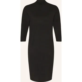 Dámské šaty Comma Dámské Pletené Šaty, černá, 44