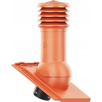 Vrták Větrací komín fi150 HiVent pro střešní tašky KORAMIC OREA 9 ČERVENÁ