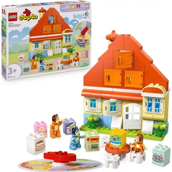Stavebnice LEGO LEGO® DUPLO® 10459 Dům Bluey a paměťová hra + Prodloužená možnost vrácení zboží do 30 dnů.