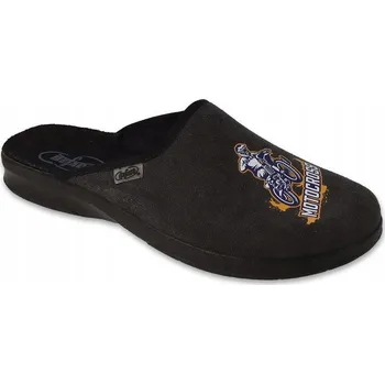 Dámské pantofle Šedé textilní boty Papuče Befado vel. 41