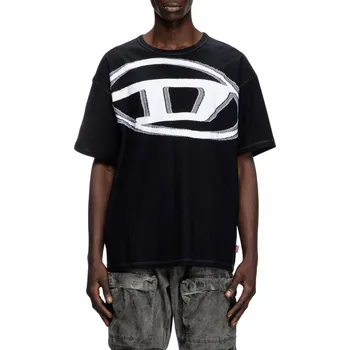 Pánské tričko TRIČKO DIESEL T-DOXT T-SHIRT BLACK