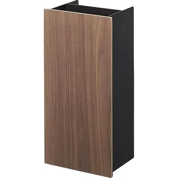 Úložný box Yamazaki Stojan na úklidové pomůcky Rin 3178 kov v.26 cm černý