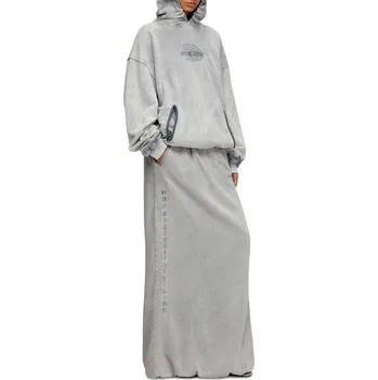 Dámská sukně SUKNĚ DIESEL O-REIRA SKIRT CLOUD GRAY