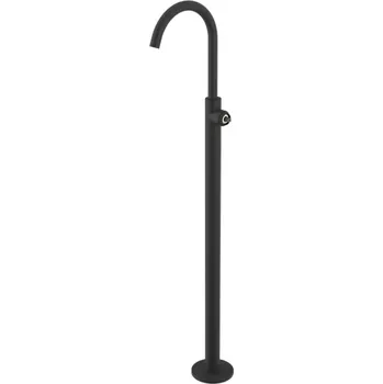 Vodovodní baterie ULTRAMIX tělo umyvadlové baterie do podlahy, černá mat UT016B-1