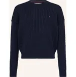 Tommy Hilfiger Dívčí Svetr, tmavě modrá, 140